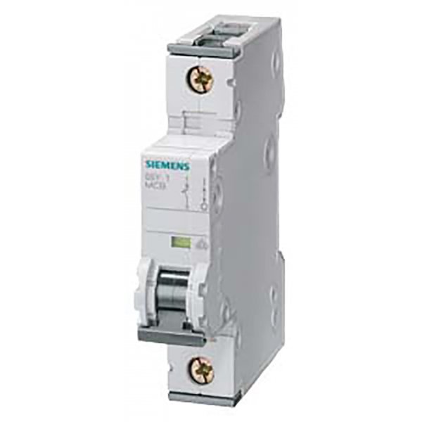 Siemens 5SY4150-7  MCB Mini Circuit Breaker 1P, 50 A, 10 kA, Curve C