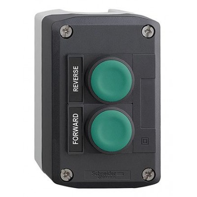 Schneider Electric XALD251H29H7 Momentary Push Button Control Station, Polycarbonate