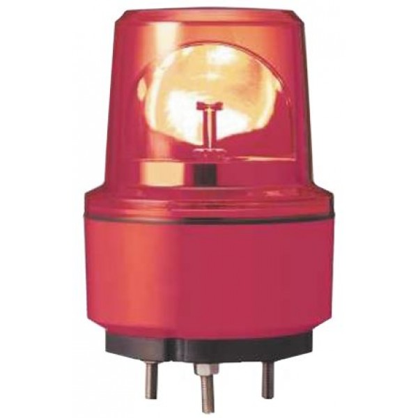 Schneider Electric XVR13B04 Red Rotating Beacon, 24 V dc, Base Mount, LED Bulb