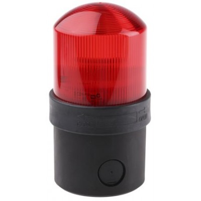 Schneider Electric XVBL4M4 Red Flashing Beacon, 48 → 230 V ac, Base Mount, Incandescent Bulb