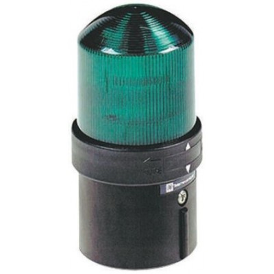 Schneider Electric XVBL33 Green Steady Beacon, 250 V, Base Mount, Incandescent, LED Bulb