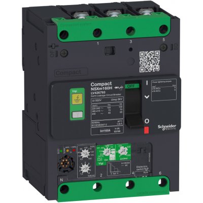Schneider Electric LV426782 3 100 A MCCB Molded Case Circuit Breaker