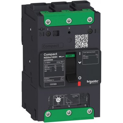 Schneider Electric LV426309 3P 160 A MCCB Molded Case Circuit Breaker