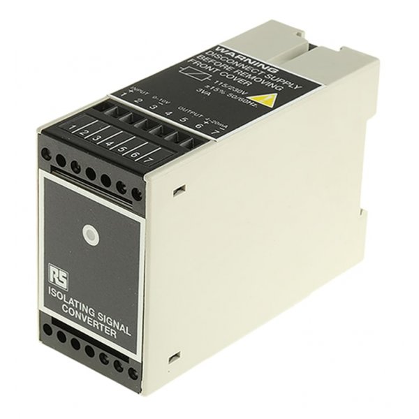 RS PRO 629-522 Signal Conditioner, 24 → 230V ac, Voltage Input, Current Output
