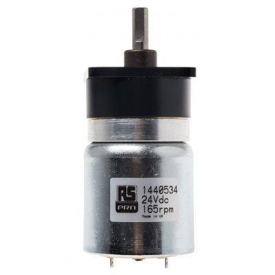 RS PRO 144-0534 Brushed Geared DC Geared Motor, 24 V, 0.25 Nm, 286 rpm, 5.5mm Shaft Diameter