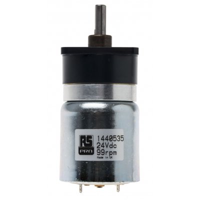 RS PRO 144-0535 Brushed Geared DC Geared Motor, 24 V, 0.26 Nm, 172 rpm, 5.5mm Shaft Diameter