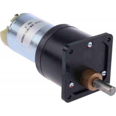 RS PRO 901-3301 RS PRO, 12 V dc, 600 mNm, Brushed DC Geared Motor, Output Speed 5 rpm