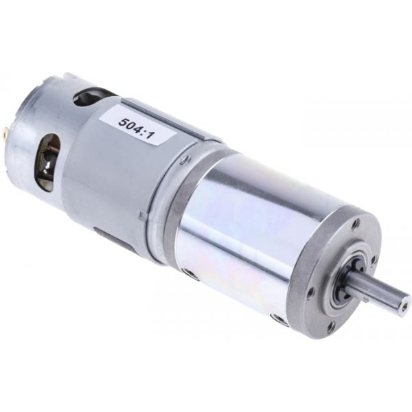 RS PRO 420-619 Brushed Geared, 41.3 W, 12 V, 2.9 Nm, 11 rpm, 8mm Shaft Diameter