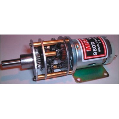 RS PRO 420-558 Brushed Geared, 7.9 W, 6 → 15 V, 59 Ncm, 63 rpm, 6mm Shaft Diameter