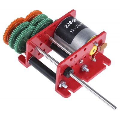RS PRO 238-9822 Brushed Geared, 1.62 W, 12 → 24 V, 5 mNm, 2 → 4199 rpm, 2mm Shaft Diameter