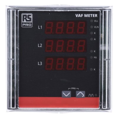 RS PRO 179-7572 Digital Digital Panel Multi-Function Meter, 90mm x 90mm