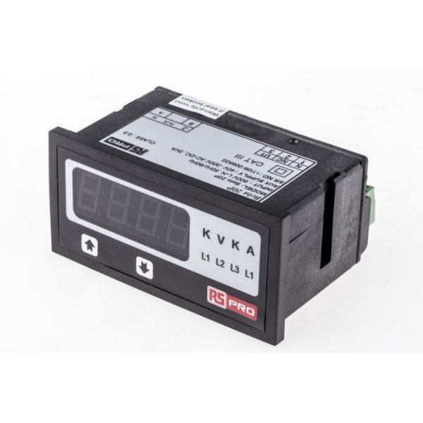 RS PRO 136-5388  BT14 Series Digital Voltmeter AC, LED Display 4-Digits ±0.5 + 1 Digit %