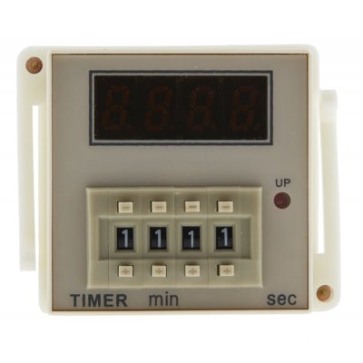 RS PRO 179-2900  Power ON Delay 1 Time Delay Relay, 99 min 59 s, SPDT, 1 Contacts, SPDT, 100 → 240 V ac