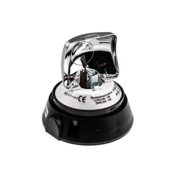 RS PRO 236-284 Rotating Beacon, 12 V dc, 24 V dc, Surface Mount, Incandescent Bulb, IP56