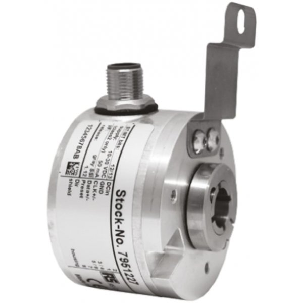 RS PRO 795-1236  Absolute Encoder 6000rpm Hollow 10 → 32 V dc