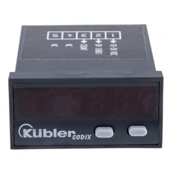 Kubler 6.522.012.300 6 Digit LED Counter 60kHz