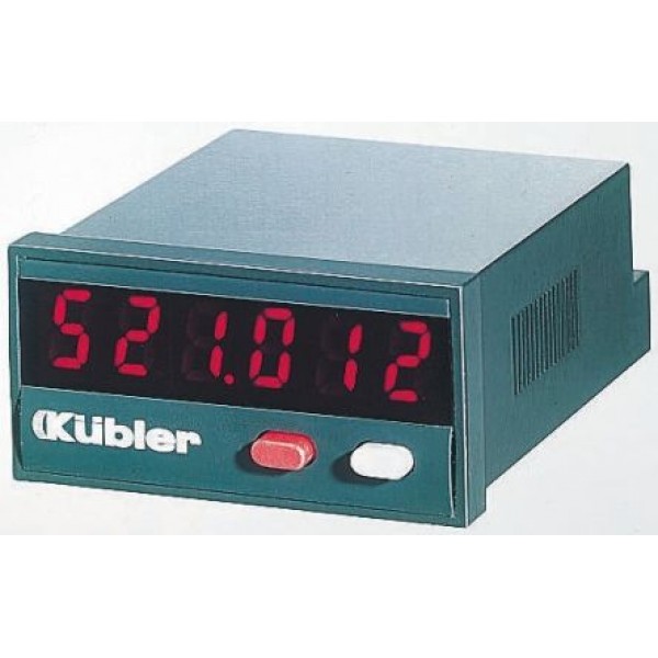 Kubler 6.521.012.300 6 Digit LED Digital Counter 60kHz,