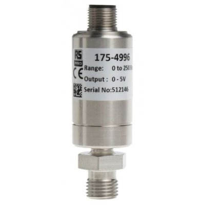 RS PRO 175-4996  Gauge Pressure Sensor, 250bar  9-32 Vdc, BSP 1/4