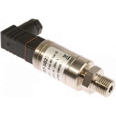 RS PRO 797-5027 Gauge for Air, Gas, Hydraulic Fluid, Liquid, Water Pressure Sensor, 40bar Max