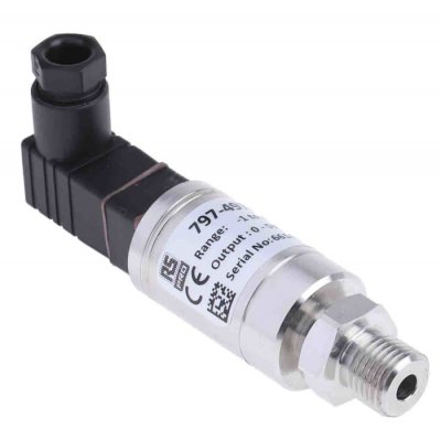 RS PRO 797-4970 Pressure Sensor, -1bar Min, 9bar Max, Voltage Output