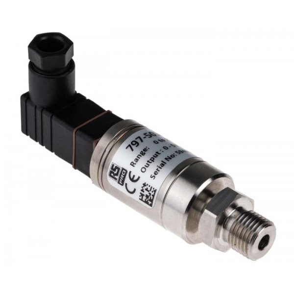 RS PRO 797-5030 Pressure Sensor, 0bar Min, 25bar Max, Voltage Output
