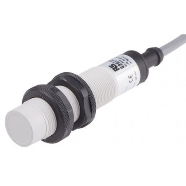 RS PRO 896-7245 Capacitive sensor 8 mm length 83.5mm NO  20-250V ac
