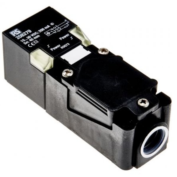 RS PRO 208-279 PNP-NO Inductive Sensor 114mm Length, 10 - 30 V dc