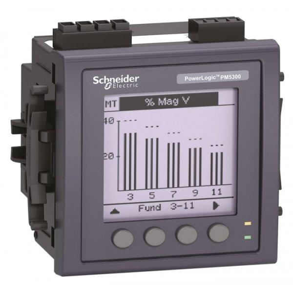 Schneider Electric METSEPM5563  3 Phase LCD Energy Meter