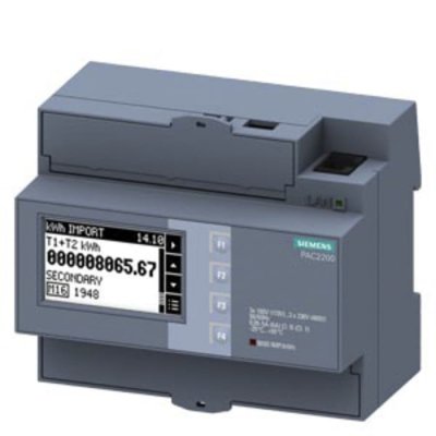 Siemens 7KM2200-2EA30-1JA1 3 Phase LCD Energy Meter, Type