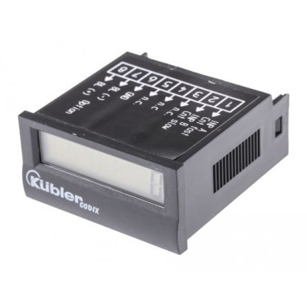 Kubler 6.136.012.850 8 Digit LCD Digital Counter 7kHz