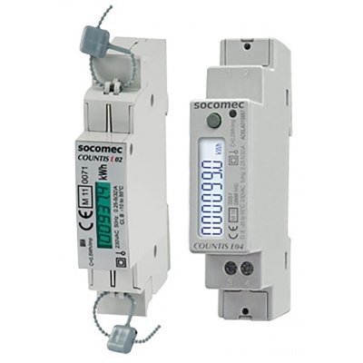 Socomec 48503058 Countis E00 1 Phase LCD Digital Power Meter
