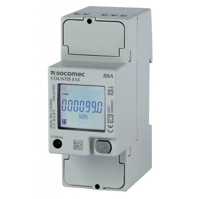 Socomec 48503060 Countis E11 1 Phase Backlit LCD Digital Power Meter