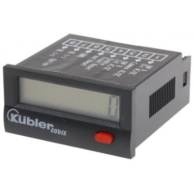 Kubler 6.132.012.853 8 Digit LCD Digital Counter 30Hz
