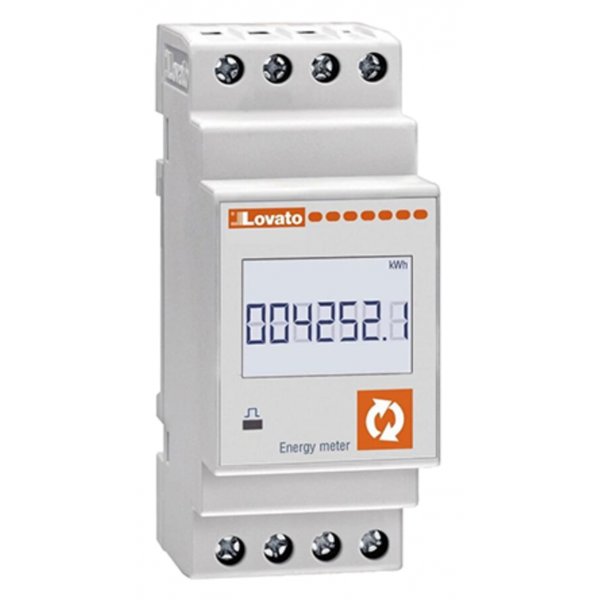 Lovato DMED130 LCD Digital Power Meter with Pulse Output