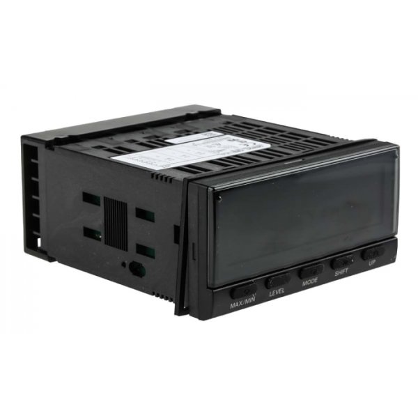 Omron K3HB-SSD 24VAC/DC Negative LCD (backlit LED) Display 7-Segment Digital Panel Multi-Function Meter
