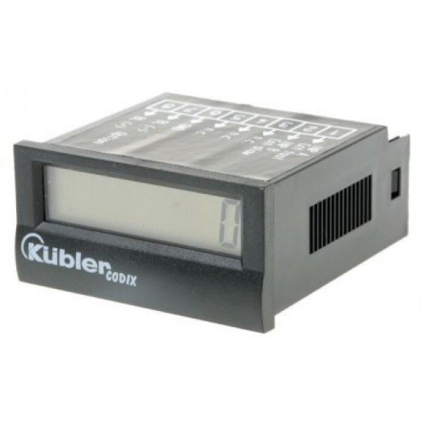 Kubler 6.136.012.851 8 Digit LCD Digital Counter 12kHz