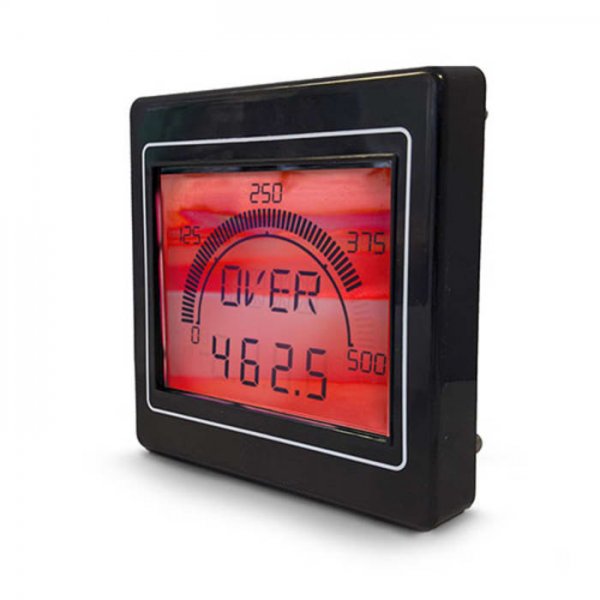 Trumeter APM-MAX-M21-PU-4B LCD Digital Panel Multi-Function Meter for Amps