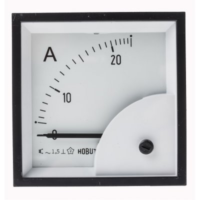 HOBUT D72MIS25A/1-001 Analogue Panel Ammeter 0/25A Direct Connected AC