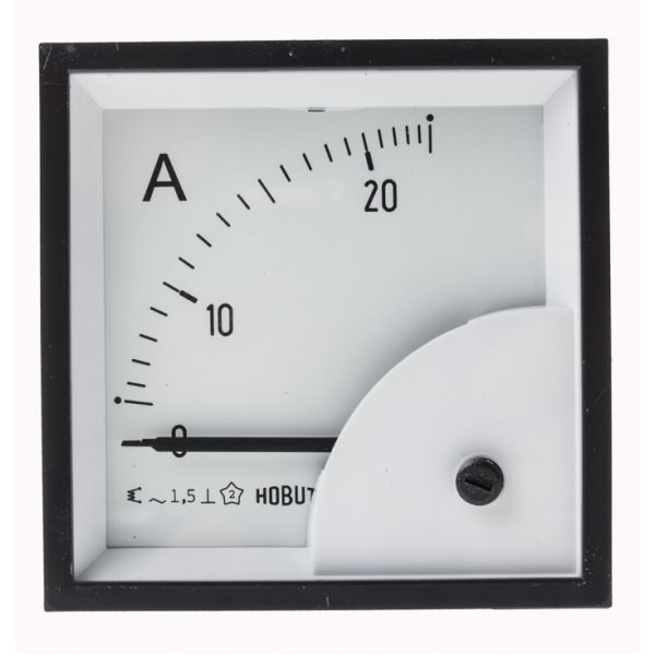 HOBUT D72MIS25A/1-001 Analogue Panel Ammeter 0/25A Direct Connected AC
