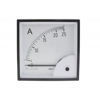 HOBUT D96MIS25A/1-001 Analogue Panel Ammeter 0/25A Direct Connected AC