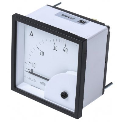HOBUT D72MIS40A/1-001 Analogue Panel Ammeter 0/40A Direct Connected AC
