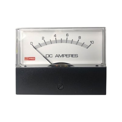 RS PRO 186-2529  Analogue Panel Ammeter 10 (Input)A DC, 76mm x 74mm, ±1.5 % Moving Coil