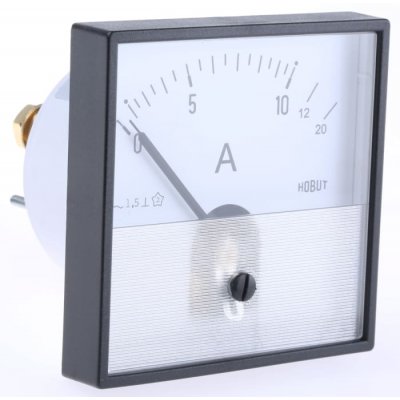 HOBUT PD72MIS10A2/1-001 Analogue Panel Ammeter 0/10/20A Direct Connected AC