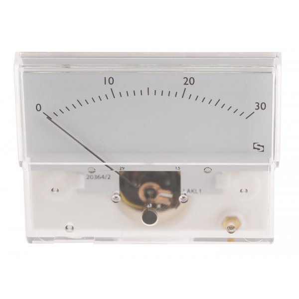 Sifam Tinsley IS 11002 Analogue Panel Ammeter 100μA DC, 32.3mm x 73.7mm