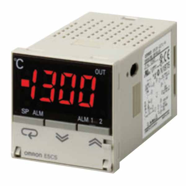Omron E5CS-RKJU-W AC100-240 Omron E5CS PID Temperature Controller, 48 x 48mm, 2 Output Relay