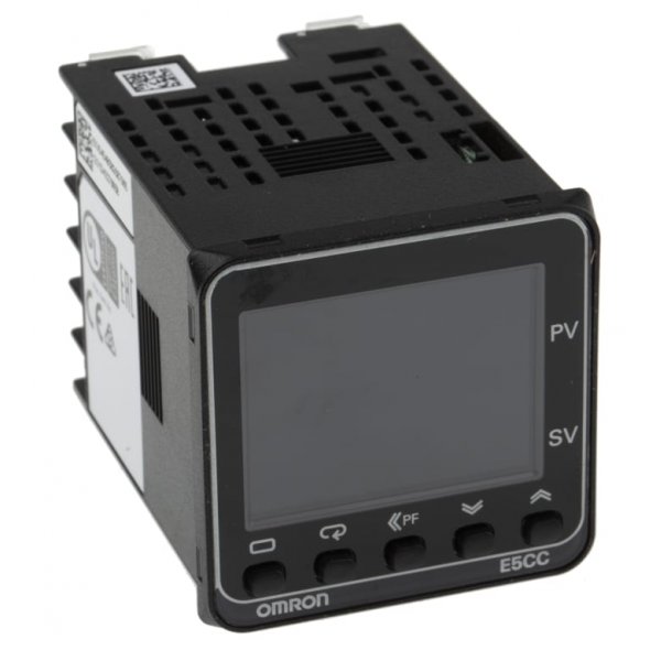 Omron E5CC-QX3A5M-000  PID Temperature Controller, 48 x 48mm, 1 Output Voltage