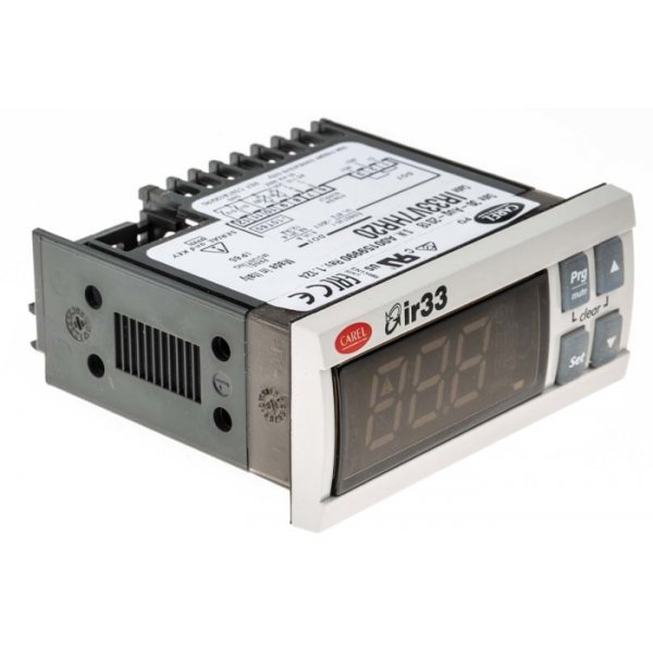 Carel IR33V7HR20 Panel Mount PID Temperature Controller, 76.2 x 34.2mm, 4 Output Relay