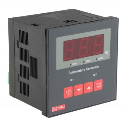 RS PRO 875-1232  1/4 DIN On/Off Temperature Controller 1 Input, 1 Output Relay