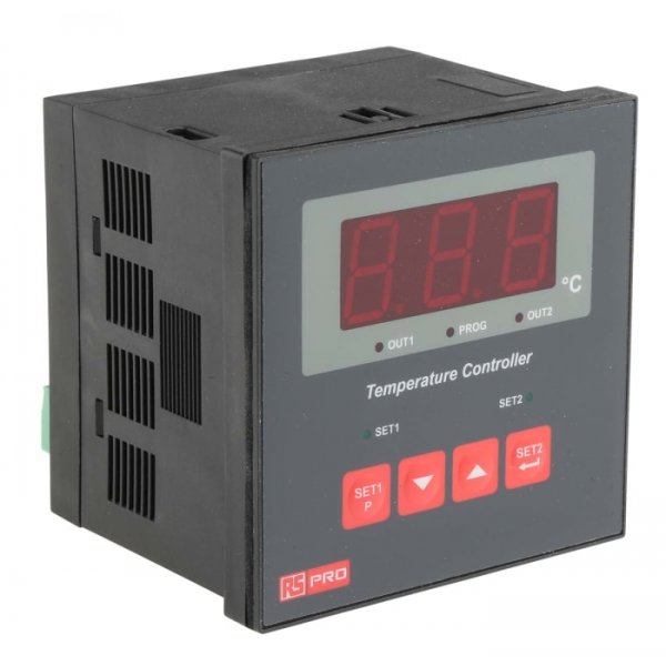 RS PRO 875-1232  1/4 DIN On/Off Temperature Controller 1 Input, 1 Output Relay