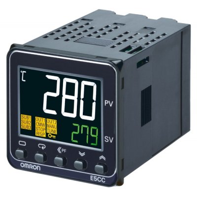 Omron E5CC-QX2DBM-000  Temperature Controller 3 Input, 1 Output Voltage, 24 V ac/dc